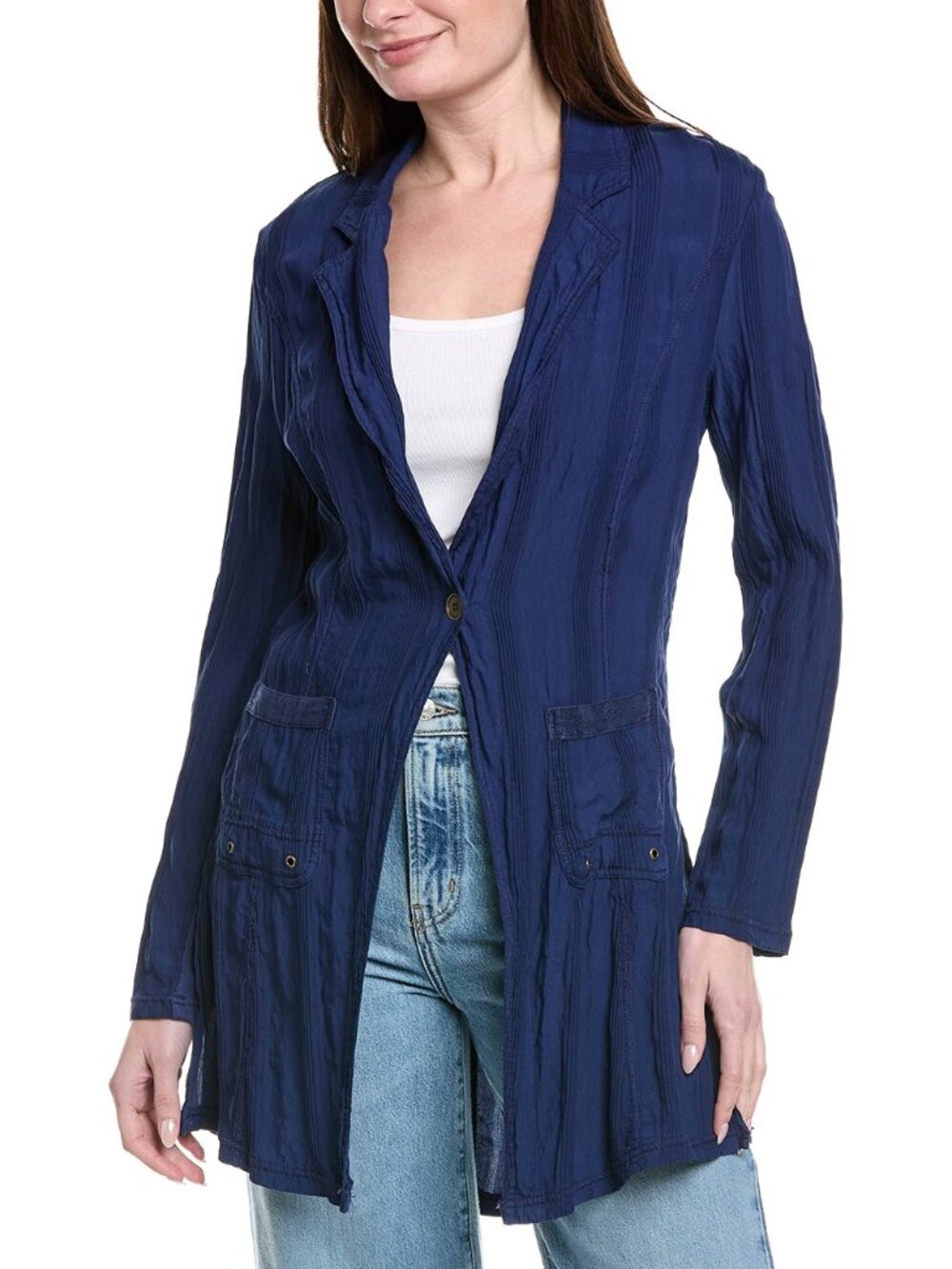 XCVI Blue Barron Blazer